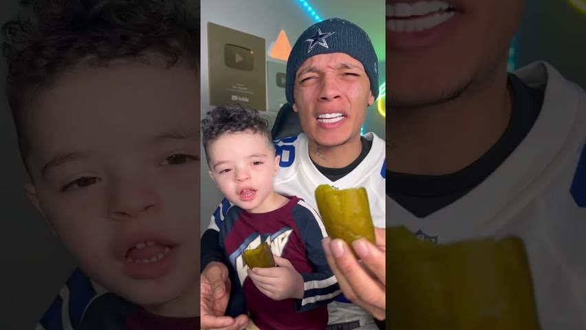 I Gave My Son A WARHEADS Pickle! *MUST WATCH*