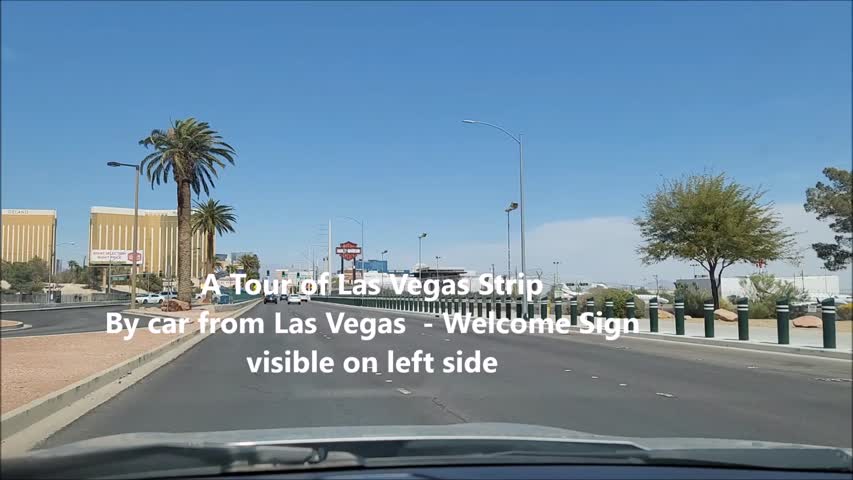 LAS VEGAS STRIP TOUR - PART 2 /Day / From Welcome Sign to Resorts World