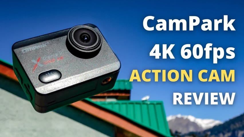 Best ACTION CAMERA 4K 60fps ? | Campark 4K Action Camera REVIEW | Best Budget VLOGGING Camera