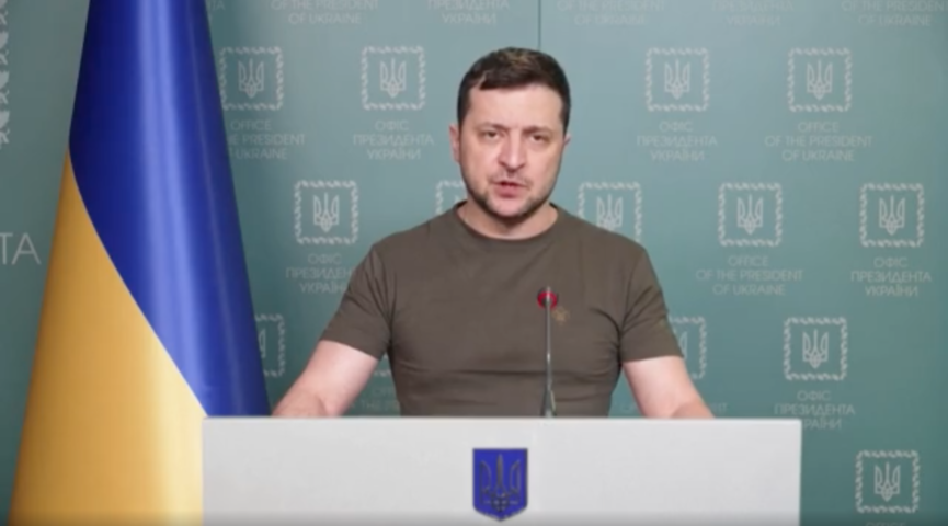 Ukraine's Zelensky Addresses UK Parliament; Russia Threatens to Cut Gas to Germany