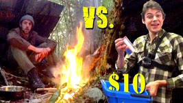 1 VS 1 Survival Challenge with $10 Dollar Store Items