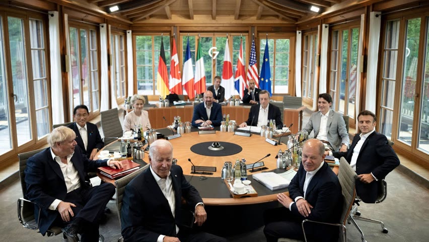 G7 : programme de 600 mrd de dollars pour contrer la chine