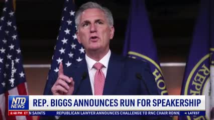 Rep. Biggs Announces Run for Speakership