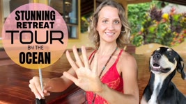 RELAXING ASMR Ocean Retreat Tour | Anamaya Costa Rica | Soft spoken | Energy Cleansing