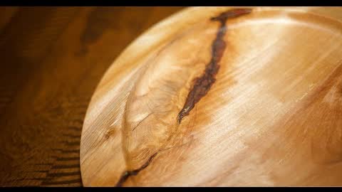 Woodturning - the feather in the tree