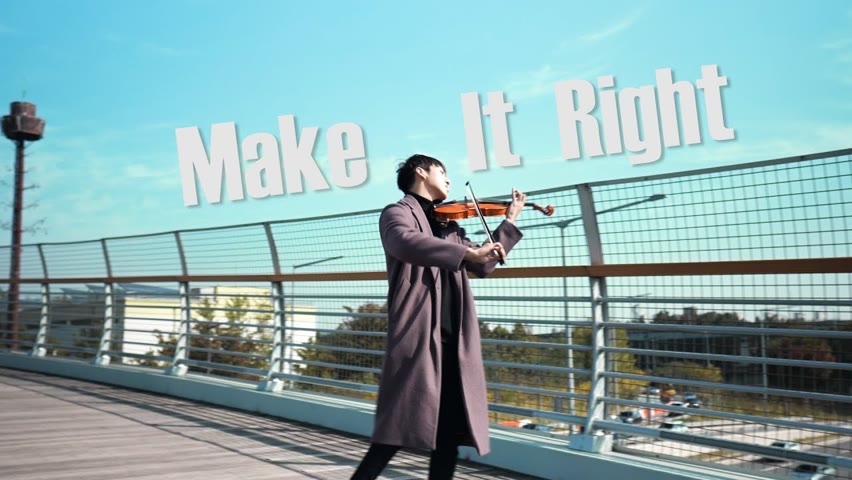 BTS (방탄소년단) 《Make It Right》 | Violin【Cover by AnViolin】