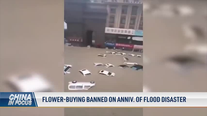 Flower-Buying Banned on Anniversary of Flood Disaster