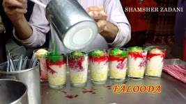 How to Make Falooda | Easy Rabri Falooda Recipe | Ice cream Falooda at Street food Hyderabad