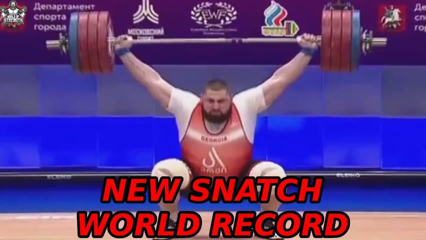 The Greatest Weightlifter of All Times ? Lasha Talakhadze New Snatch World Record