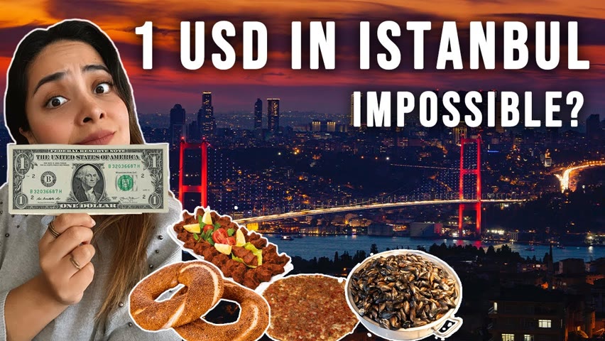WHAT CAN A DOLLAR (1$) BUY YOU ON ISTANBUL'S STREETS?