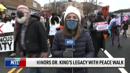 DC Honors Dr. King's Legacy With Peace Walk