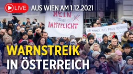 Live aus Wien: Impfpflicht mit Geldstrafen und Haft – Warnstreiks am 1. Dezember