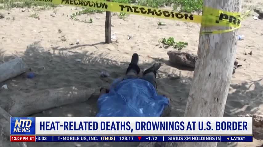 Heat-Related Deaths, Drownings at US Border