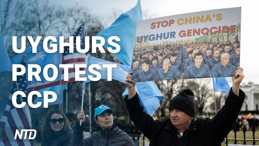 Uyghurs Protest CCP’s Human Rights Abuses on Anniversary of Massacre