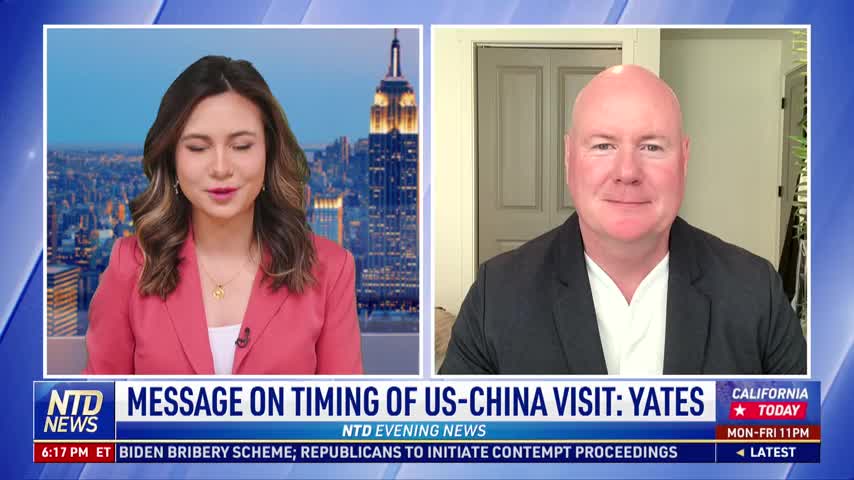 Message on Timing of US-China Visit: Yates