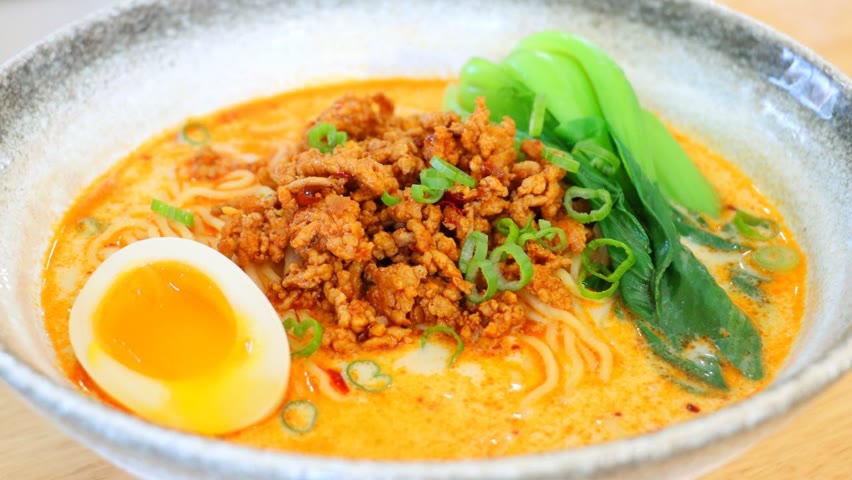 Tantanmen Ramen Recipe #Shorts “CiCi Li - Asian Home Cooking”