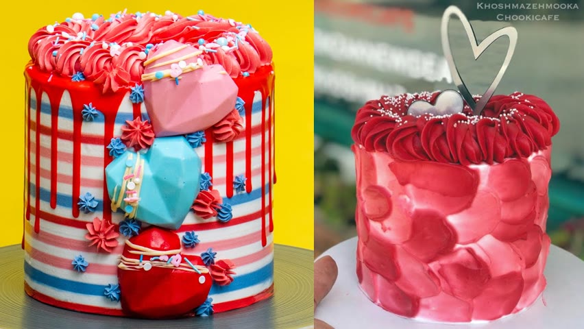 Quick & Creative Colorful Cake Decorating Ideas Like a Pro | Most Satisfying  Cake Videos