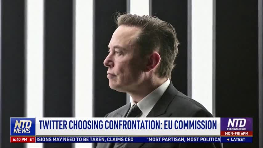 Twitter Choosing Confrontation: EU Commission