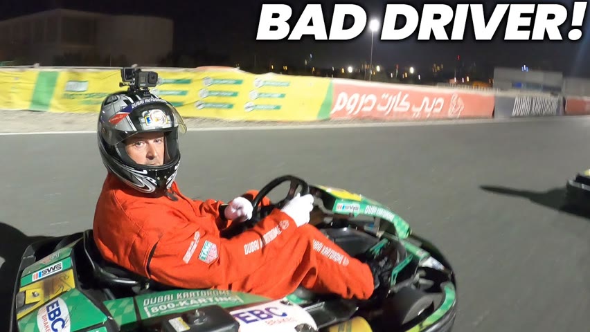 BAD Karting in Dubai with worse excuses!