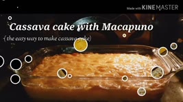 Cassava Cake with Macapuno | Rich and creamy | easy way to make Cassava Cake  (Recipe #9)
