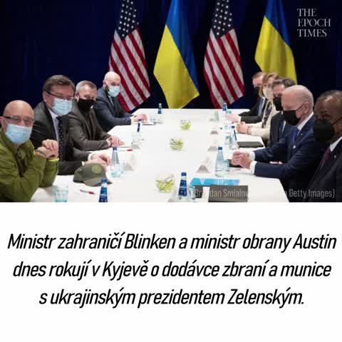 USA DNES (24. 4.): Američtí ministři rokují v Kyjevě; FBI varuje před kyber útoky na potravinový průmysl