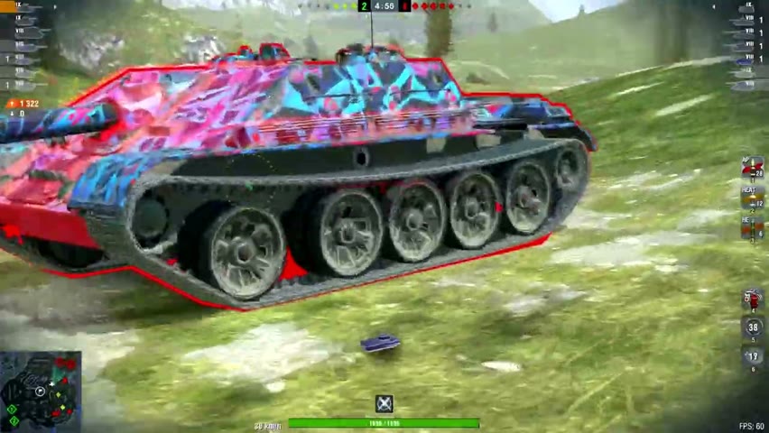 Object 84 6188DMG 4Kills | World of Tanks Blitz | ___leo_69___