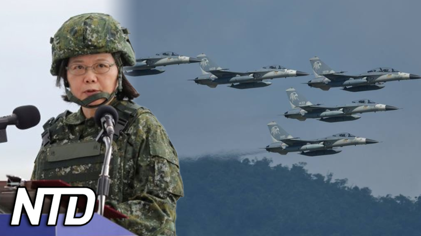 Taiwan: Vi kommer att försvara oss själva | NTD NYHETER