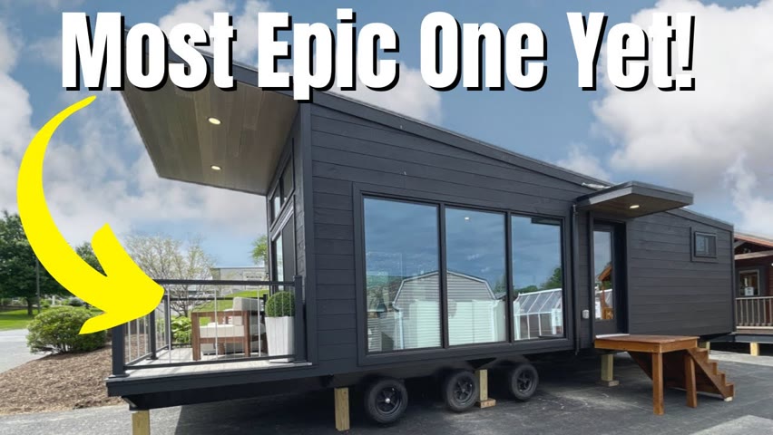 Ultra Modern Prefab Cabin Is The Most EPIC I’ve Ever Seen!