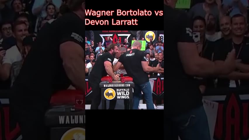 Wagner Bortolato vs Devon Larratt | Crazy Armwrestling Match