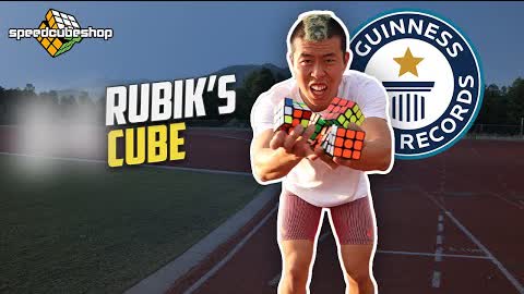 Solving as Many Rubik’s Cube in a 5k Run (Guinness World Record)