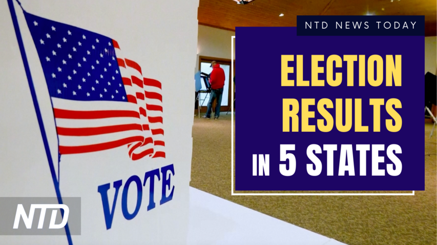 5 States Primary Elections Results; Arizona Border Patrol Report Surge in Illegal Crossings | NTD