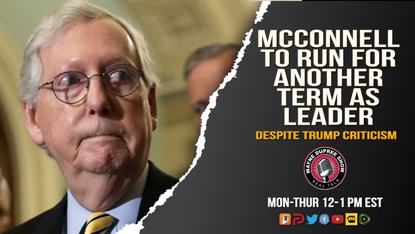 McConnell To Run For Another Term As Leader Despite Trump Criticism