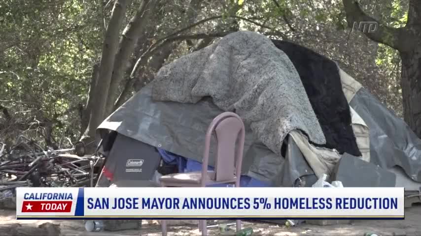 San Jose Mayor Announces 5 Percent Reduction in Homelessness