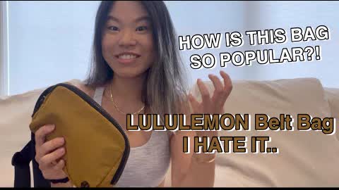 I hate the Lululemon Everywhere Belt Bag | A Review