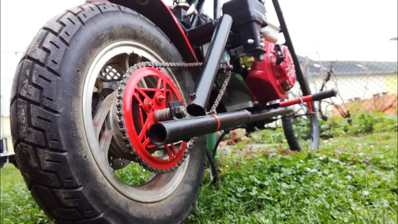 Homemade Mini Motorcycle - Clutch Rebuild - 200cc