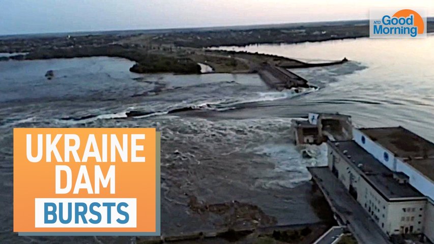 NTD Good Morning (June 6): Ukraine Dam Bursts; Republican Senators Weigh-in on Crowded GOP Presidential Primary