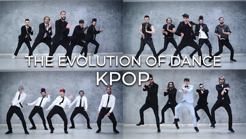 The Evolution of Dance - Kpop Edition - by Ricardo Walker's Crew (male groups only)