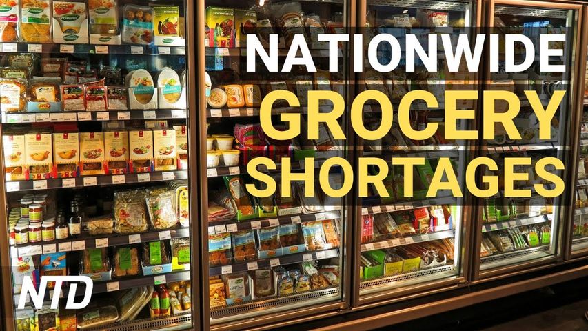 Nationwide Grocery Shortages; Inflation Jumps 7% Annually in December, Fastest Pace Since 1982 | NTD