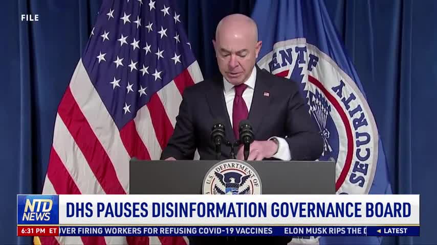 DHS Pauses Disinformation Governance Board