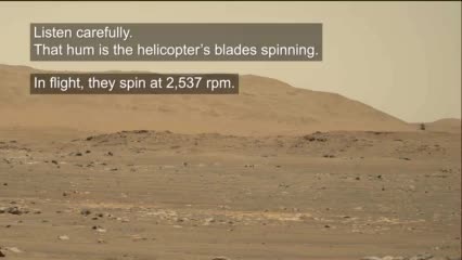 NASA’s Perseverance Rover Hears Ingenuity Mars Helicopter in Flight