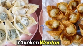 Chinese Street Food | Chicken Wonton | How to Make Fried Wantons Easy Recipe | Special Ramzan Recipe