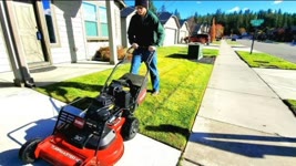 Final Mow For A Friend Before He Moves | ASMR Real-Time Lawn Mowing