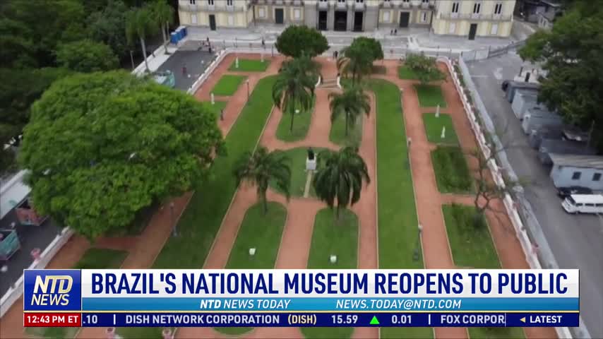 Brazil's National Museum Reopens to Public