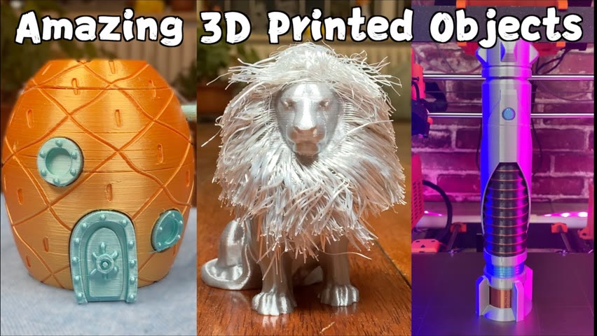 6 SUPER-AMAZINGLY-COOL 3D Printed Objects 2021