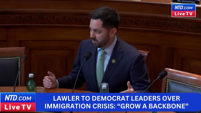"Grow a Backbone:" Lawler Calls Out Dem Leaders Over Immigration Crisis