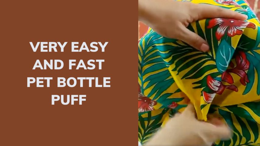 VERY EASY AND FAST PET BOTTLE PUFF | IDER ALVES