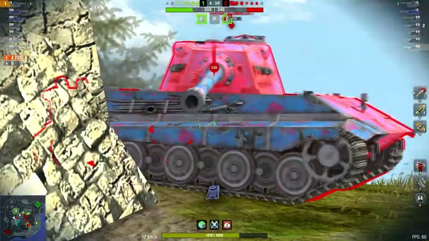 Obj.752 6697DMG 3Kills | World of Tanks Blitz | _TeamTime_