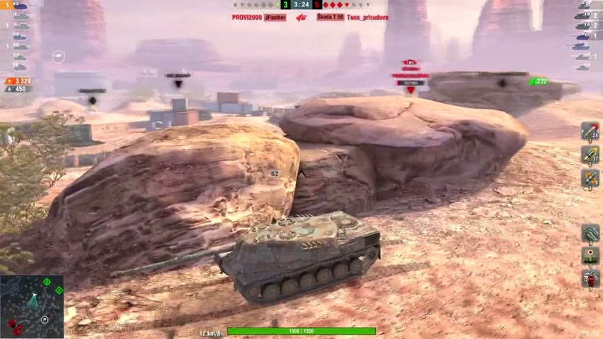SMV CC-64 6950DMG 5Kills | World of Tanks Blitz | RecognIzer