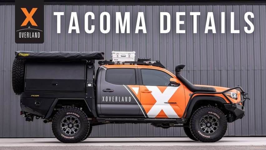 X Overland's Ultimate Tacoma Overland Build 2 Ways//First Tacoma PCOR Tray Bed//One With GFC Camper
