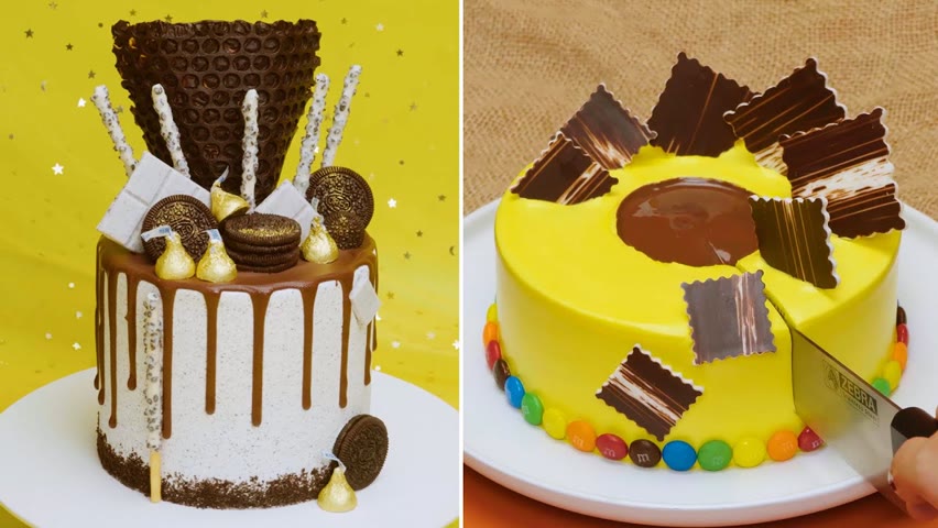 Easy & Quick Chocolate Cake Decorating For Everyone | Top 10 Amazing Chocolate Cake Design
